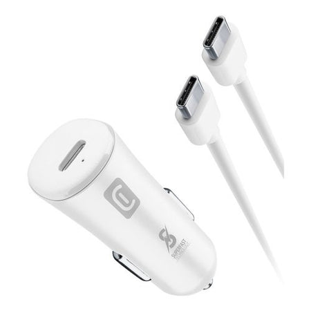 Caricabatterie accendisigari Cellular Line CBRSMKITC2CPD25WW SUPER FAS