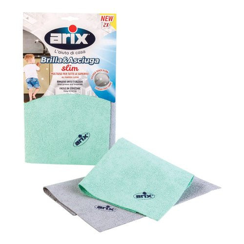 Set panni Arix 28662 Brilla&Asciuga Colori assortiti