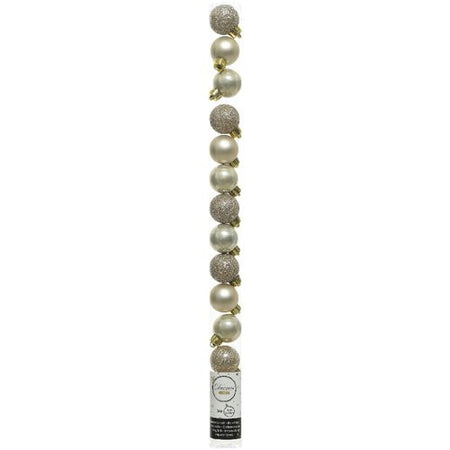 Palline albero Amicasa 9020462 Tubo Sfera Mix Pearl