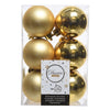 Palline albero Amicasa 9021830 Sfera Mix Gold