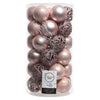 Palline albero Amicasa 9020808 Clindro Sfera Mix Blush pink