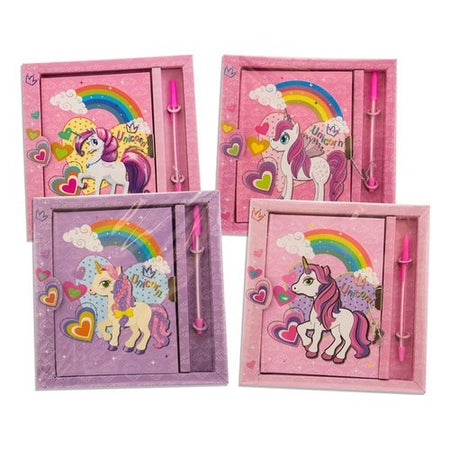 Diario segreti Teorema 51841 MISS SIGNORINA con penna Unicorno Assorti
