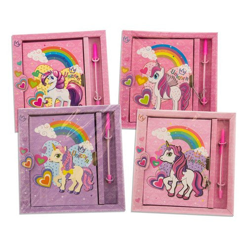 Diario segreti Teorema 51841 MISS SIGNORINA con penna Unicorno Assorti