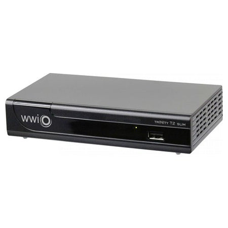 Decoder Wwio TRINITY T2 Slim Dvb T2 Hevc 10 Bit Black