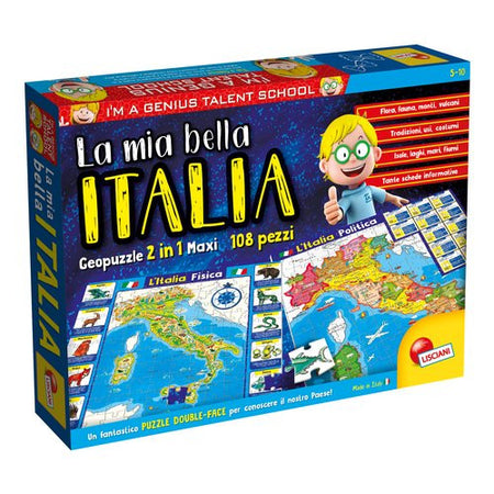 Gioco educativo Lisciani 80571 I'M A GENIUS La Mia Bella Italia