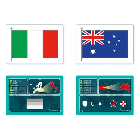 Carte gioco Clementoni 16564 Delle Bandiere