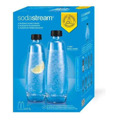 Bottiglia gasatore Sodastream 2270179 DUO Vetro Trasparente