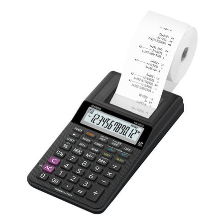 Calcolatrice Casio HR 8RCE BK HR SERIES Printing Calculator Black