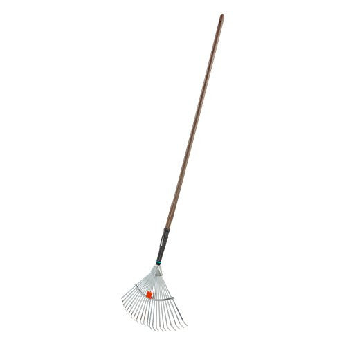 Scopa foglie Gardena 17107 20 NATURELINE Regolabile con Manico Zincato