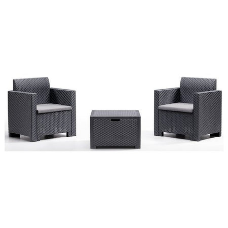 Set da esterno Bica 9073 4 NEBRASKA Terrace Antracite