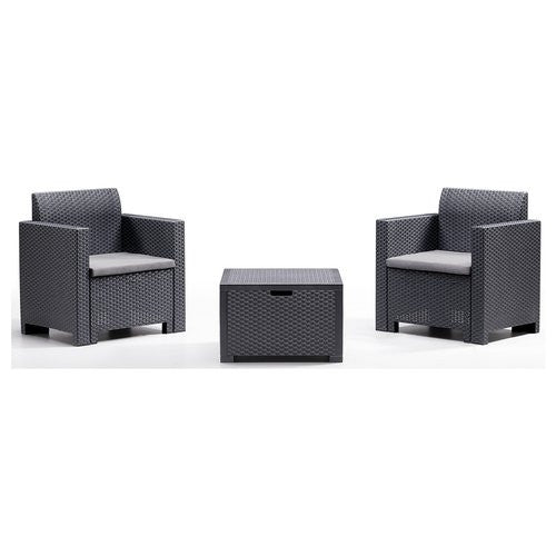 Set da esterno Bica 9073 4 NEBRASKA Terrace Antracite