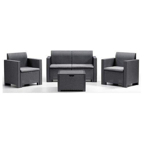 Set da esterno Bica 9067 4 NEBRASKA 2 Antracite