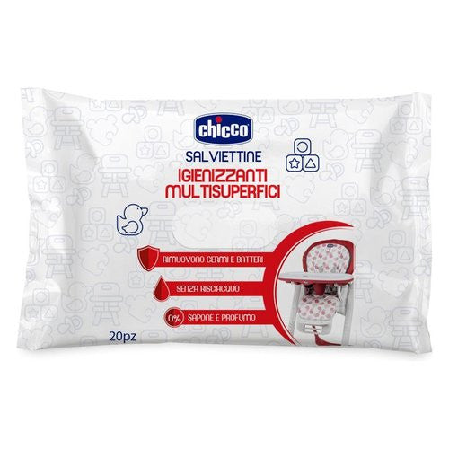 Set salviette detergenti Chicco 00010636000000 Igienizzanti Multisuper