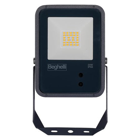 Proiettore con sensore presenza Beghelli 86169 FLOODLIGHT FL 20W Nero