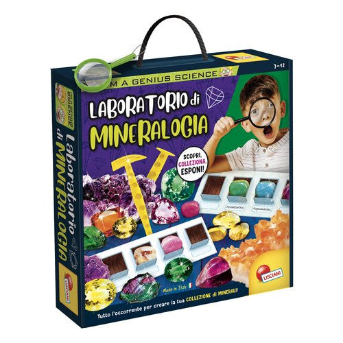 Gioco educativo Lisciani 83923 I'M A GENIUS Laboratorio Mineralogia