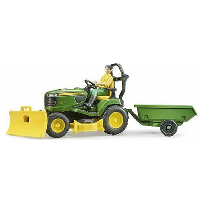 Trattore Tosaerba con Rimorchio Bruder 62104 JOHN DEERE