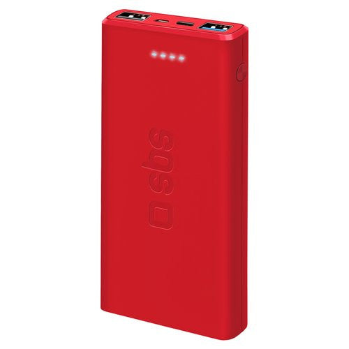 Power bank Sbs TTBB10000FASTR Intelligent Charge Ic Red
