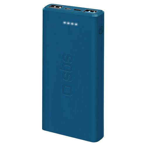 Power bank Sbs TTBB10000FASTA Intelligent Charge Ic Blu