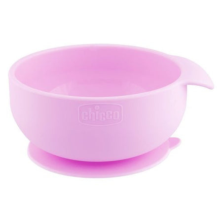 Set pappa Chicco 102211 Ciotola in Silicone Pink