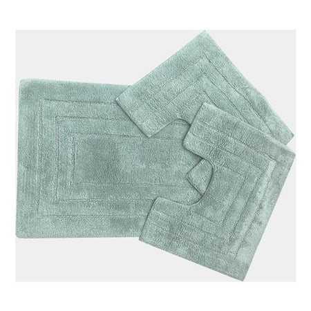 Set tappeti bagno Quarzo Bianco 10905 BEST Verde