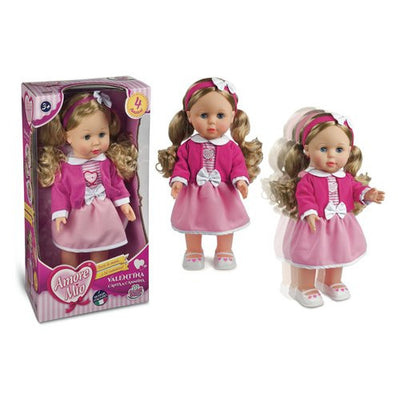 Bambola Grandi Giochi GG71010 AMORE MIO Valentina Canta e Cammina