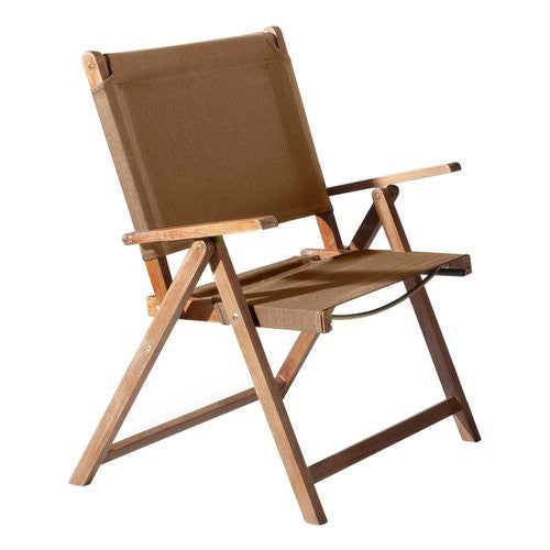 Sedia con braccioli Amicasa RICCIONE Legno e Sabbia