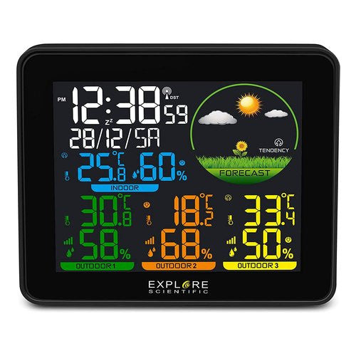 Stazione barometrica Explore Scientific WSH4005C Black