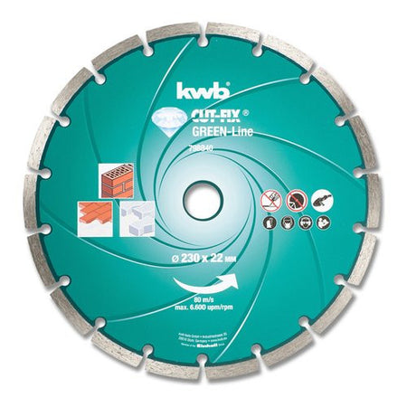 Disco diamante smerigliatrice Kwb 798840 GREEN LINE DIAMANT