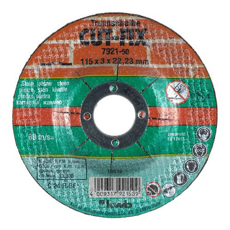 Disco taglio smerigliatrice Kwb 792150 CUT FIX Per Pietra