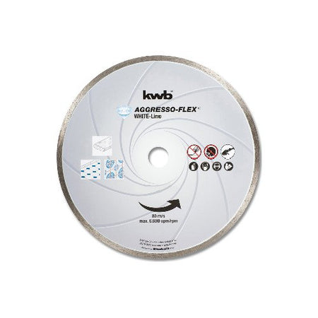 Disco diamante smerigliatrice Kwb 725140 WHITE LINE DIAMANT