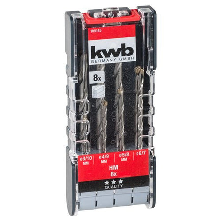 Set punte trapano Kwb 109145 Astuccio 8 Pz