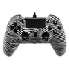 Gamepad Qubick ACP40169 PLAYSTATION 4 Black & White 2.0 Wired White e