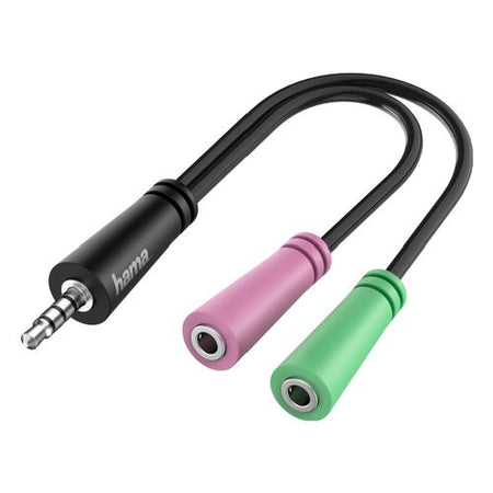 Adattatore audio Hama 00200352 Headset Black