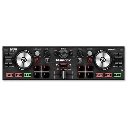 Controller disc jockey Numark Dj2Go2 Touch Black