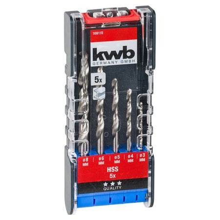 Set punte trapano Kwb 109115 Astuccio 5 Pz