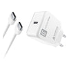 Caricabatterie Cellular Line ACHSMKITC2C15WW CHARGER KIT 15W Bianco