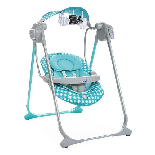 Sdraietta altalena Chicco 04 79110 410 POLLY SWING UP Turquoise