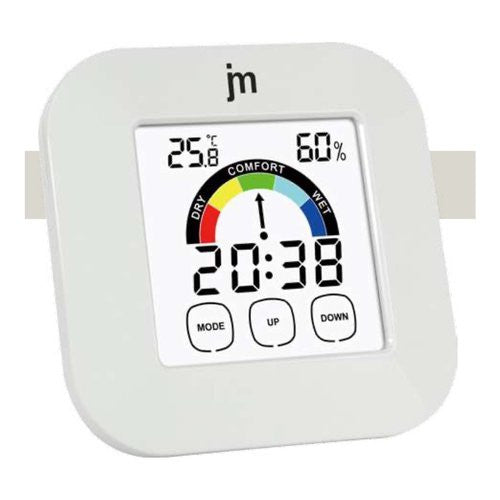 Sveglia Lowell JD9038B JUSTAMINUTE Con Termoigrometro Digitale Touch S