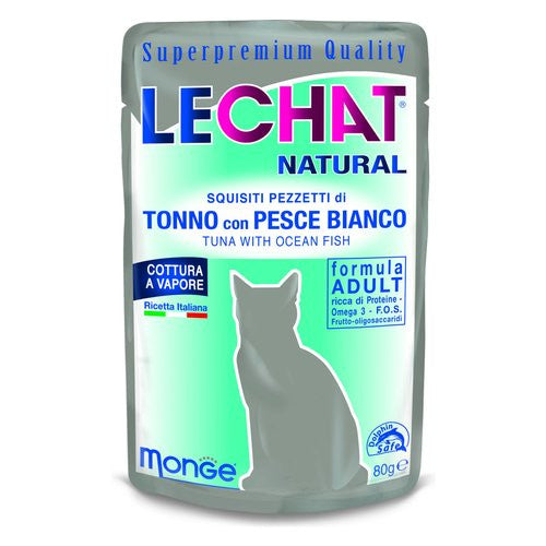 Pezzetti gelatina gatti Monge 0671 LECHAT NATURAL