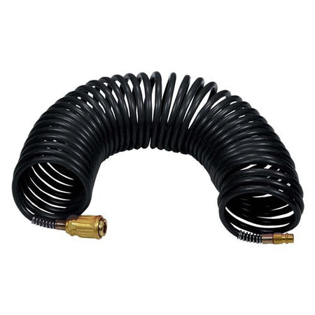 Tubo compressore Stanley 8221577STN Spiralato con Raccordi Nero