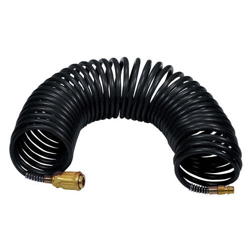 Tubo compressore Stanley 8221577STN Spiralato con Raccordi Nero