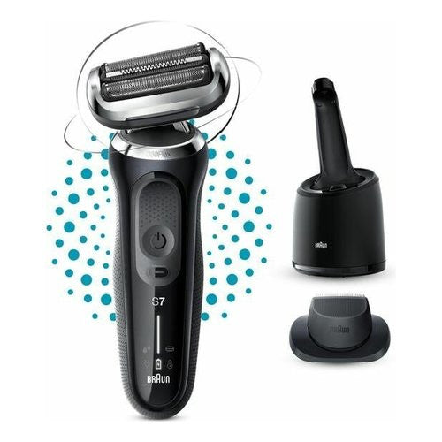 Rasoio barba Braun 71 N7200CC SERIES 7 360 Flex Black e Silver