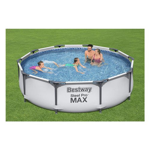 Piscina Bestway 56408 3 STEEL PRO MAX con pompa filtro Blu