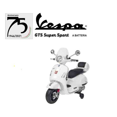 Scooter Vespa Gts Super Sport 12V Globo 39985 ESPIDKO Bianco