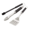 Set attrezzi barbecue Weber 6764 Precision 3 pezzi Inox e Nero