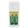 Caricabatterie Varta 57656101451 MINI CHARGER Bianco