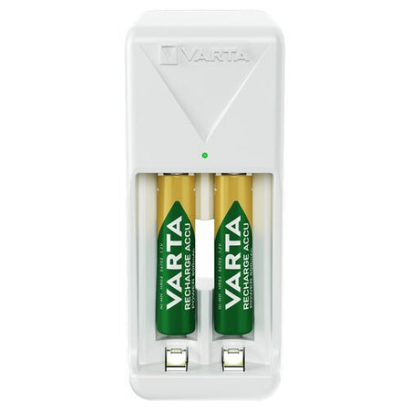 Caricabatterie Varta 57656201421 MINI CHARGER Bianco