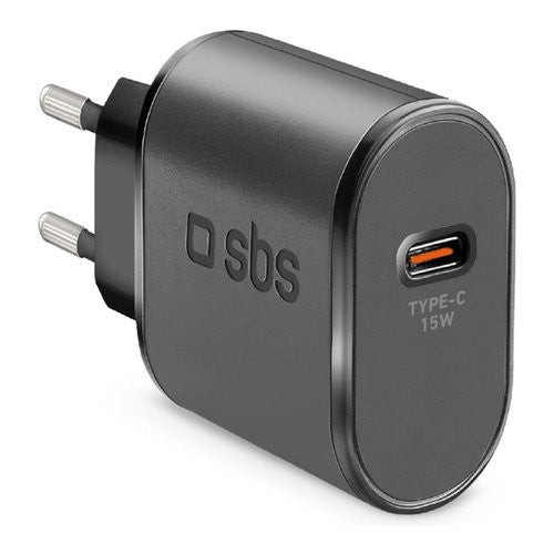 Caricabatterie Sbs TETRTC15W WALL CHARGER 15W Adaptive Fast Black