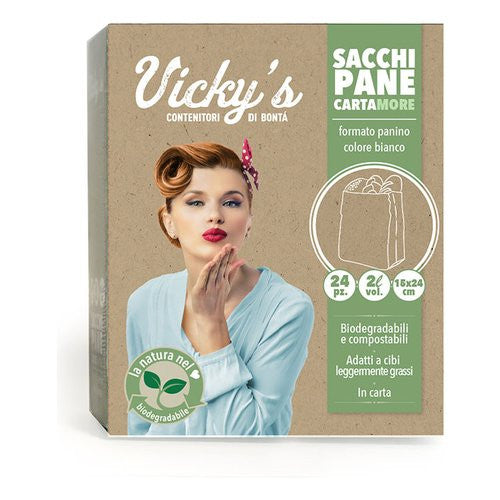 Sacchetti alimenti Virinnova 3310102 CARTAMORE Bianco