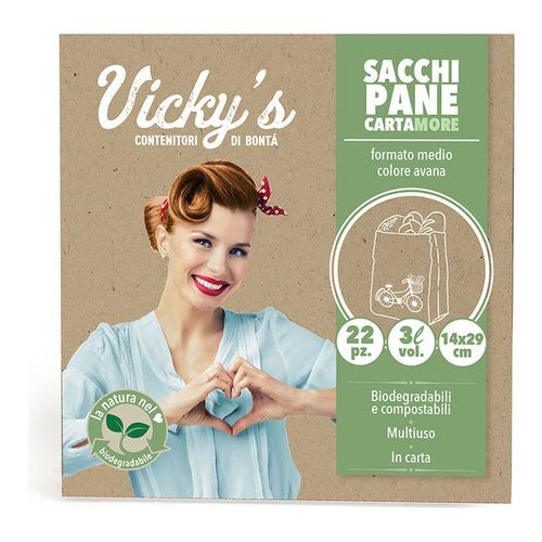 Sacchetti alimenti Virinnova 3310101 CARTAMORE Avana